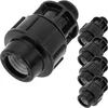 Image de PrimeMatik - Pak van 5 stuks polyethyleen aansluiting met buitendraad 25 mm x 3/4  voor irrigatiesysteem