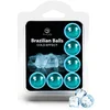 Image de Secret Play Brazilian Balls Cold Effect - Massageolie - Verkoelend Effect - 6 Balletjes