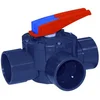 Image de Cepex PVC 3-weg kraan | 50 mm / 63 mm