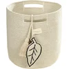 Image de Lorena Canals- Opbergmand Leaf Natural - 30x30x30
