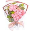 Image de Eurekakids Bouwset Boeket Bloemen - Roze Bos - 234 Bouwstenen - In Giftbox - 36 x 20 x 6 cm