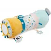 Image de Eurekakids Speelkussen - Baby Tummy Roller van Stof - Kruiprol met Activiteiten en Spiegel - Vanaf 6 Maanden - 47 cm