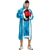 Image de Bokser Kostuum Wereldkampioen Blauw - Maat M/L