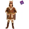 Image de Viking Meisjes Kostuum Ingeborg - 5-6 jaar