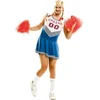 Image de Cheerleader Kostuum Man Blauw Animator - Maat M-L