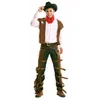 Image de Kostuums voor Volwassenen My Other Me Bruin Cowboy - S