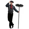 Image de Kostuums voor Volwassenen My Other Me 6 Onderdelen Schoorsteenveger Zwart - M/L