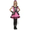 Image de VIVING COSTUMES / JUINSA - Roze dame Dia de los Muertos kostuum voor meisjes - 122/134 (7-9 jaar)