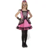 Image de VIVING COSTUMES / JUINSA - Roze dame Dia de los Muertos kostuum voor meisjes - 140/152 (10-12 jaar)