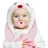Image de Baby Konijntje - Roze - Maat 6-12 maand