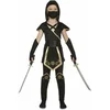 Image de Kostuums voor Kinderen My Other Me Zwart Ninja (5 Onderdelen) - 10-12 Jaar