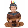 Image de Kostuums voor Baby's My Other Me Bruin nativo americano 2 Onderdelen - 7-12 Maanden