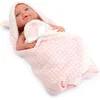 Image de Babypop de Luxe - 40 cm - Tachan - Met Inbakendoek - Swaddle Baby - In Mooie Giftbox