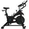 Image de Cecotec Heimtrainer Indoor mit einem Schwungrad von 20 kg DrumFit Indoor 20000 Race. Pulsmesser, LCD-Bildschirm, Gerätehalter und Flaschenhalter, Sportlenker, Räder, verstellbarer Sattel