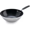 Image de Wokpan Masterpro SMART MP Zwart/Zilverkleurig Gehard aluminium Ø 28 cm