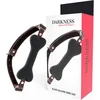 Image de Darkness - Bone Gag - Silicone Black | Erotiek Toys | Extreme BDSM | Bondage Accessories | Sex Toy for Woman | Sex Toy for Man