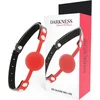 Image de DARKNESS BONDAGE | Darkness Ball Silicone Gag Red