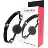 Image de DARKNESS BONDAGE | Darkness Ball Silicone Gag Black