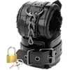 Image de Darkness Bondage - Bondageset - Handboeien - Fluffy Binnenkant - Zwart