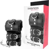 Image de DARKNESS BONDAGE | Darkness Wrist Restraints Black With Fur