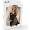 Image de Subblime - Wit Doorschijnend Lingerie Jurkje - S/M