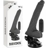 Image de BASECOCK | Basecock Realistic Vibrator Remote Control Black 20cm | Sex Toy for Woman