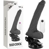 Image de BASECOCK | Basecock Realistic Vibrator Remote Control Black 19 Cm