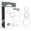 Image de ADDICTED TOYS | Addicted Toys Rings Set For Penis Transparent