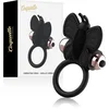 Image de COQUETTE TOYS | Coquette Cock Ring Butterfly With Vibrator Black/ Gold