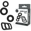 Image de ADDICTED TOYS | Addicted Toys Cock Ring Set 4 Pieces | Sex Toy for Couples | Cockring | Sex Toy for Man