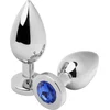 Image de METAL HARD | Metalhard Anal Plug Diamond Blue Medium 7.62cm