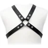 Image de LEATHER BODY | Body Leather Basic Harness In Garment