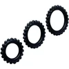 Image de BAILE FOR HIM | Baile Titan Set 3pcs Cock Ring Black 2.8 + 2.4 + 1.9 Cm