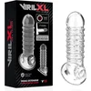 Image de Virilxl V15 - Penis Sleeve - Penis Extender - 30% Extra Lengte - 33% Extra Dikte - Transparant