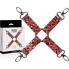 Image de BEGME - RED EDITION | Hog Tie Vegan Leather | BDSM Accessories | Fetish Accessories | Extreme BDSM | Bondage