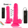 Image de DIVERSIA | Diversia Flexible Vibrating Dildo 20.5 Cm - Pink