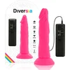 Image de DIVERSIA | Diversia Flexible Vibrating Dildo 23 Cm - Pink