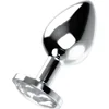 Image de OHMAMA | Ohmama Anal Plug Metal - White L | Buttplug | Anal Plug | Sex Toy