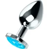 Image de OHMAMA | Ohmama Anal Plug Metal - Blue L