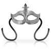 Image de OHMAMA MASKS | Ohmama Masks Fleur De Lis Eyemask - Silver | BDSM | Fetish Mask