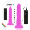 Image de DIVERSIA | Diversia Flexible Vibrating Dildo 23 Cm - Purple