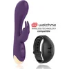 Image de Treasure Laurence - Vibrator - Rabbit Vibrator Watchme Compatibel - Paars