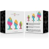 Image de INTENSE ANAL TOYS | Intense - Silicone Plug Set Multicolored | Buttplug Set of 3 | Anal Plug | Sex Toy for Woman | Sex Toy for Man | Sex Toy for Couple