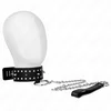 Image de Halsband met Leash en Zilveren Studs