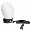 Image de Halsband met Leash en Zilveren Studs Zwart