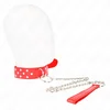 Image de Rivet Strap Halsketting met Riem in Rood