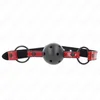 Image de Kink - Shiny Leatherette Ball 4.5 Cm Gag 63.5 X 2 Cm Adjustable 41 X 59 Cm
