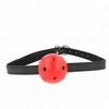 Image de Kink - Simplicity Red Breathable 4.5 Cm Ball Gag 62 X 1.5 Cm