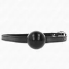 Image de Kink - Black Single Solid Ball 4 Cm Gag 65 X 1.5 Cm