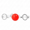 Image de Kink - Red Transparant Pvc Ball 4 Cm Gag Adjustable
